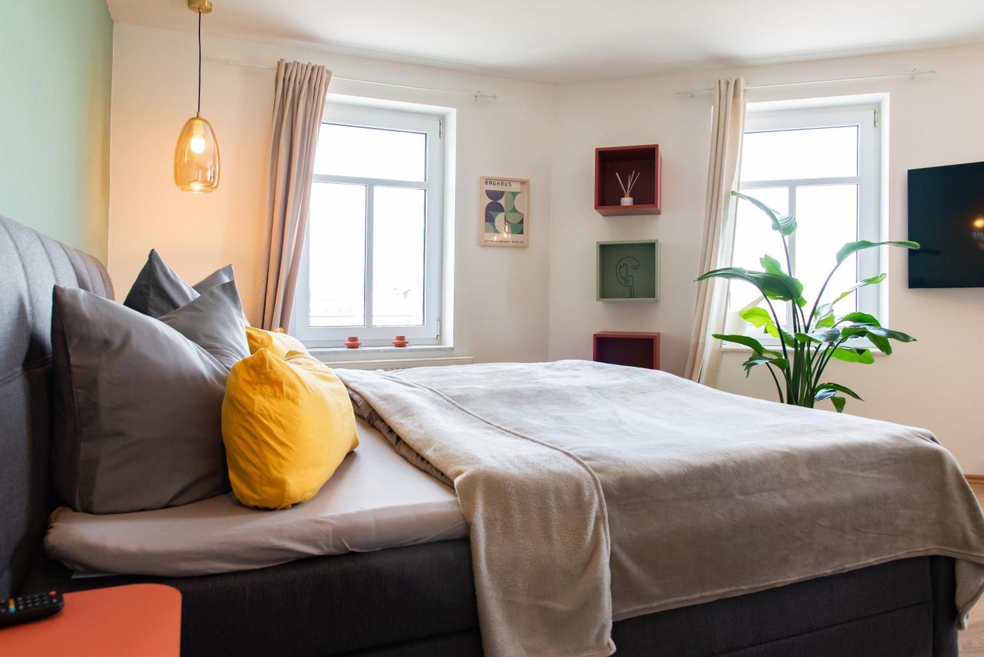 Bauhaus Apartment - Netflix, Nespresso, Zentral, Messe Chemnitz Exterior photo