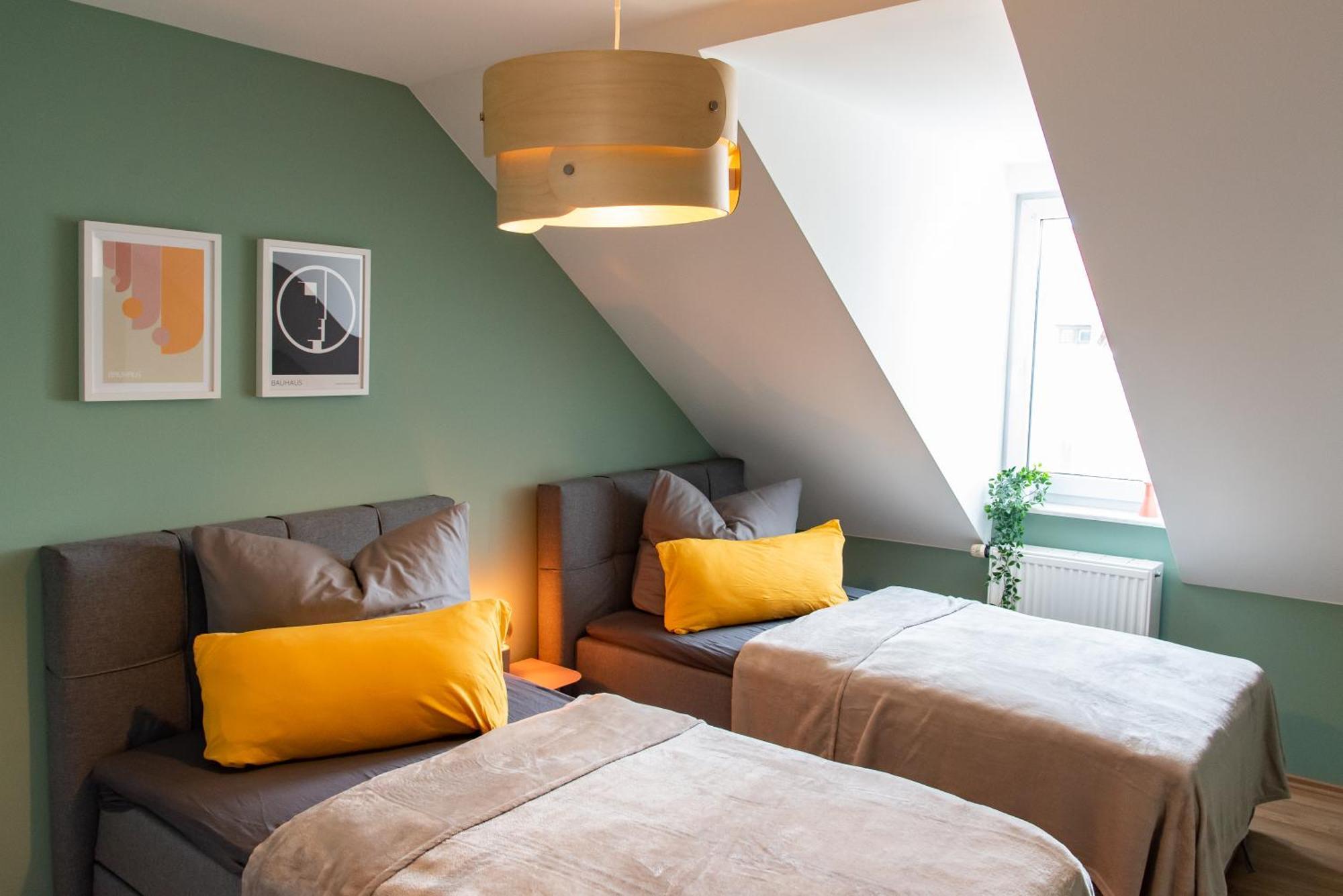 Bauhaus Apartment - Netflix, Nespresso, Zentral, Messe Chemnitz Exterior photo